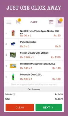 KhasApp - Grocery & Food Fun android App screenshot 1